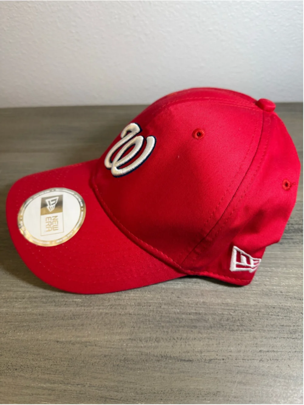 New Era MLB Washington Nationals Rookie Snapback Hat Cap Red White NWT Adult